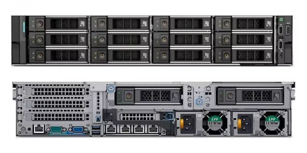 Dell PowerEdge 740XD2, Gold 6126 х2, 32GB DDR4 2666MHz ×4, RAID-