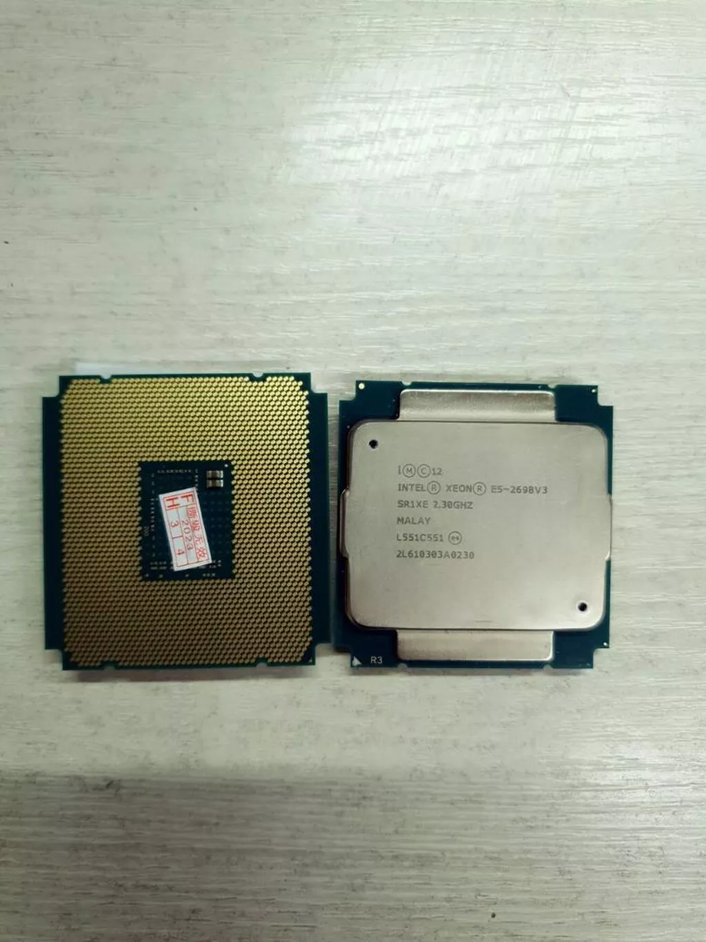 Процессор Intel xeon E5-2698V3 Количество ядер:16