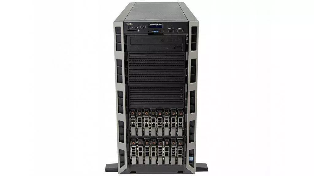 Сервер T630，8 дисковая полка на диски 2,5 дюйма Процессор 2680v4